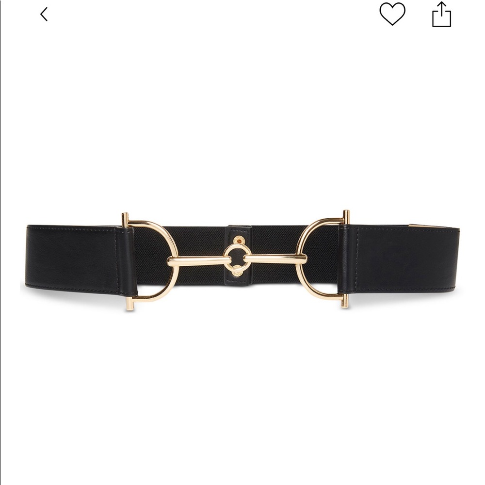 Never worn Steve Madden Horsebit-detail stretch belt